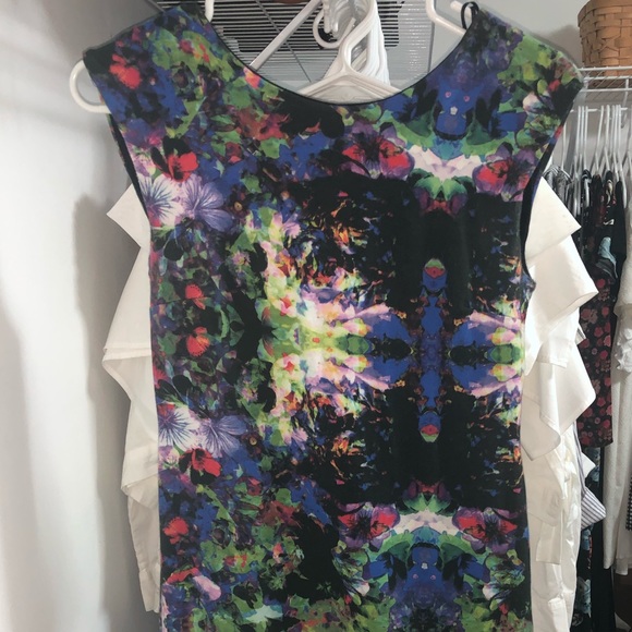 Black paint splattered dress - Picture 2 of 2